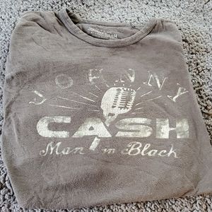 Mens M Lucky Brand Johnny Cash Vintage-Style Tee